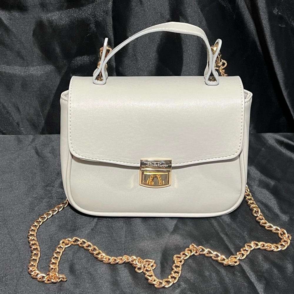Bella Russo - Womens Light Grey Crossbody Purse